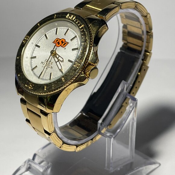 Oklahoma State Cowboys OFFICIAL NCAA Stainless-Steel Watch by Jack Mason NEW main image 7